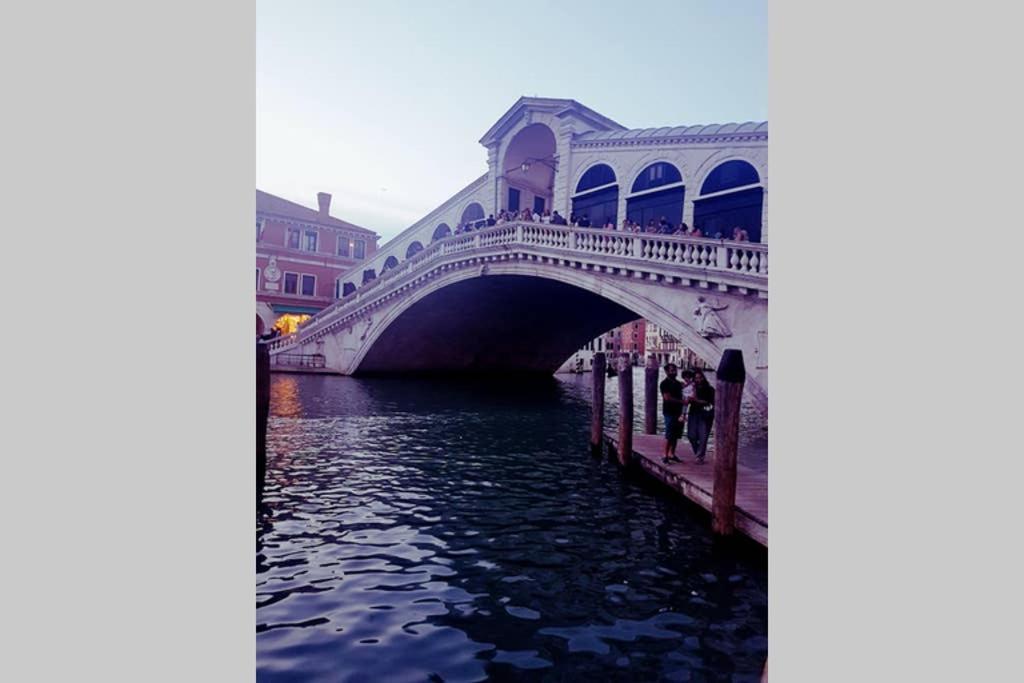Large Top 3 Rooms Flat Central Rialto Venedig Exteriör bild